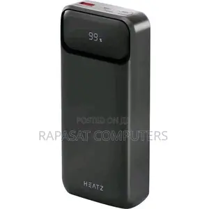 Heatz Triple 20000mah Black Hp1 22w Fast Charging Power Bank