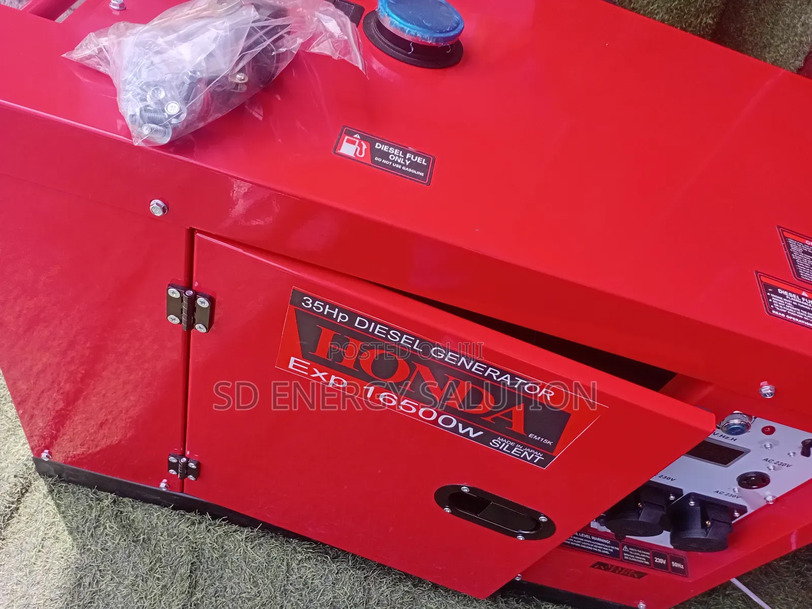 Empowering Honda 15kva Generator Remote Control Diesel