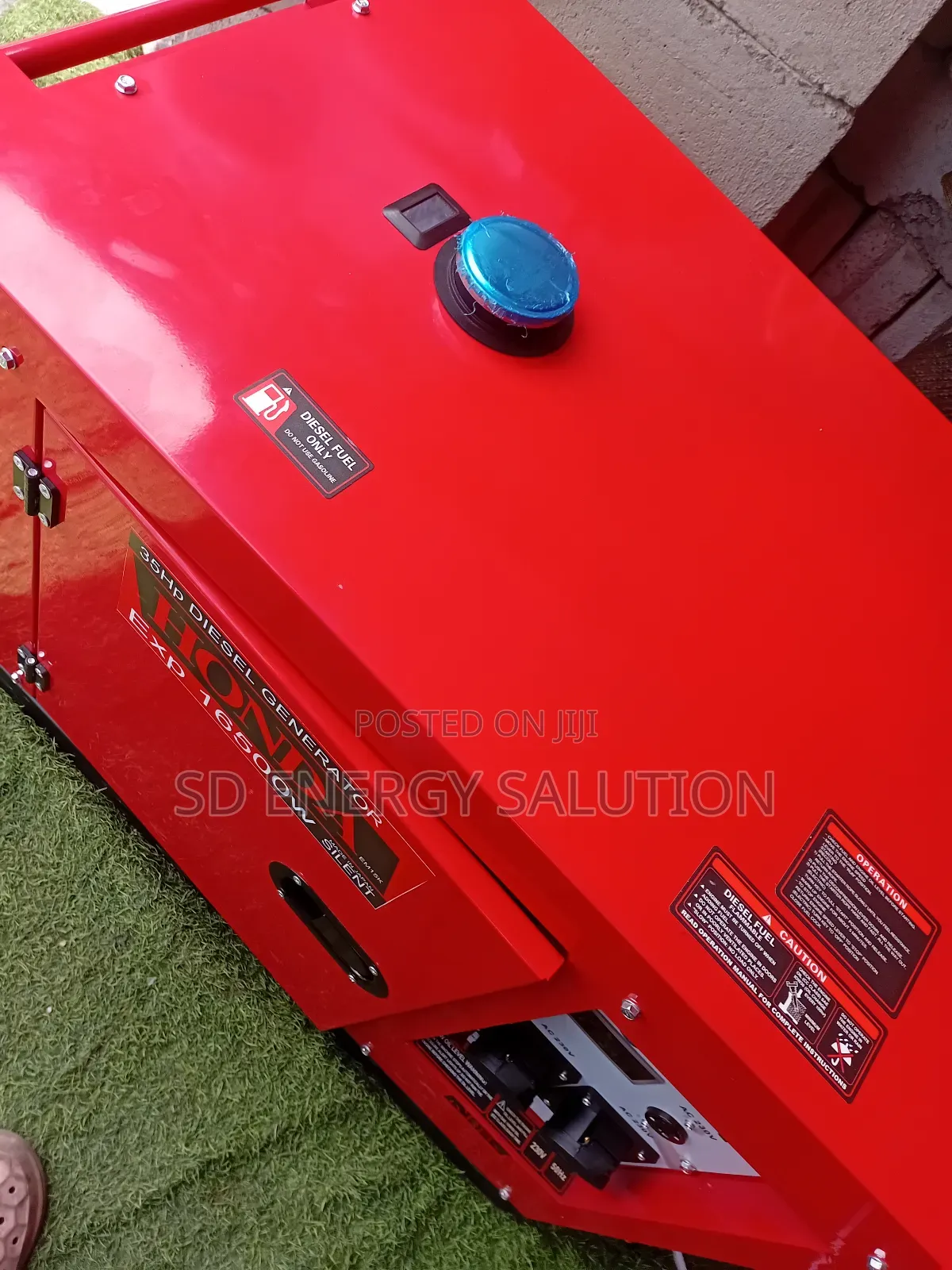 Ultimate Honda Generator 16500w Diesel Remote Control