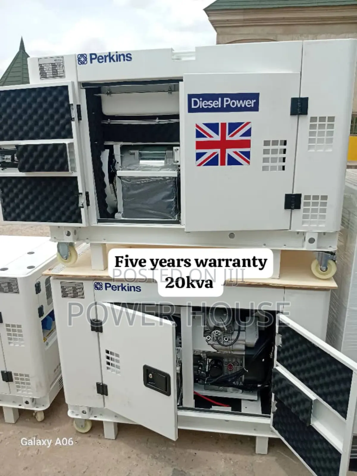 Isolated Generation Perkins 20kva Diesel Engine