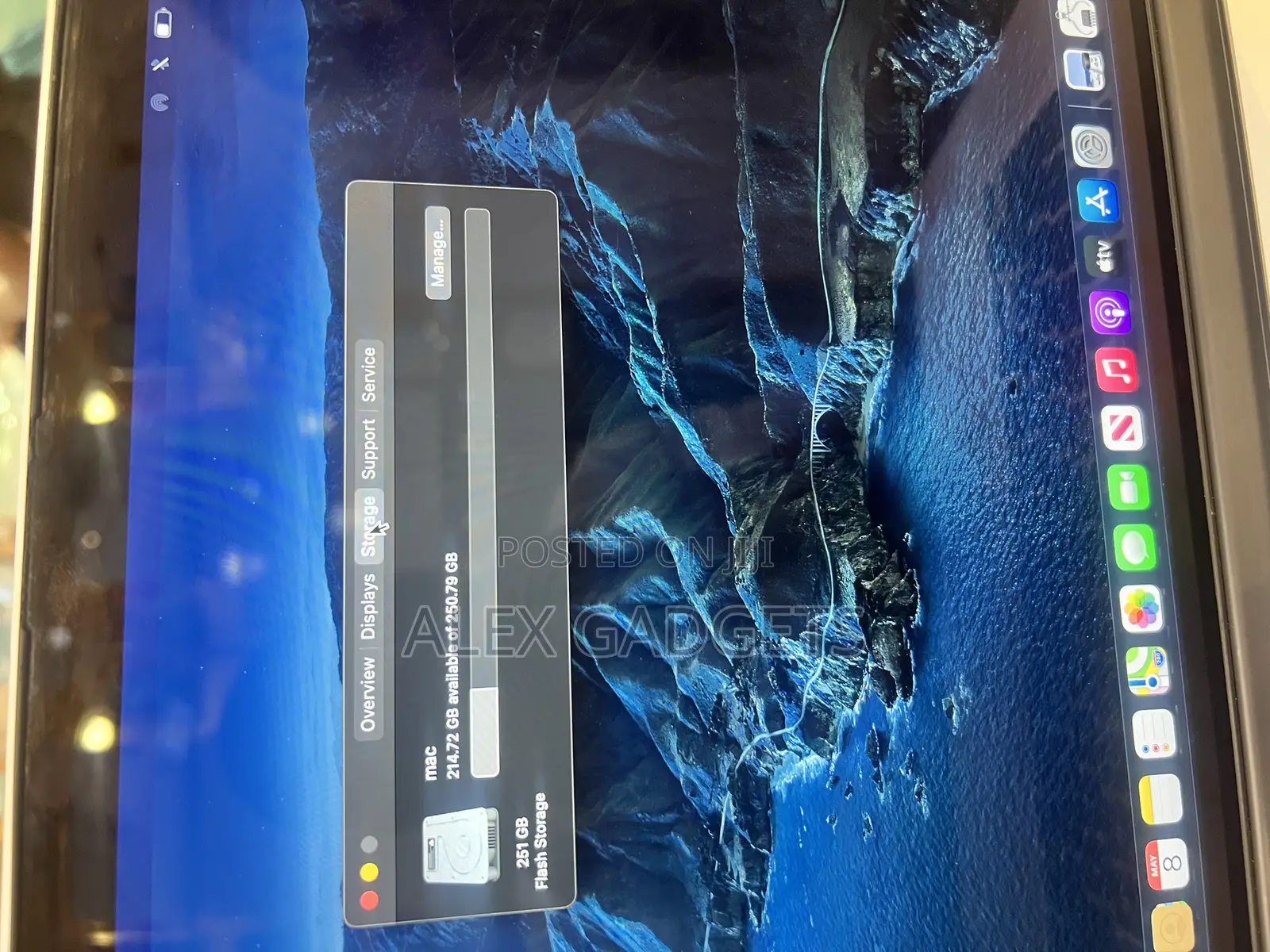 Laptop Apple MacBook Pro 16GB Intel Core I7 SSD 256GB