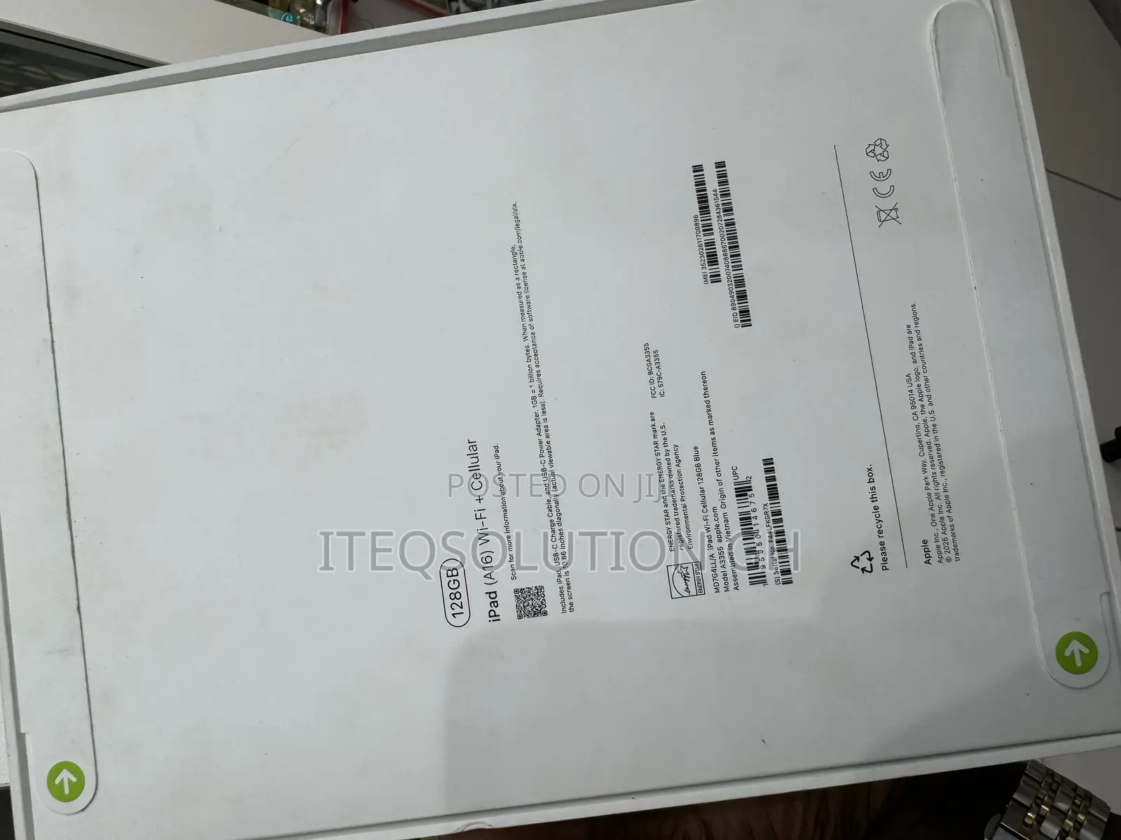 New Apple iPad (2025) 128 GB Blue