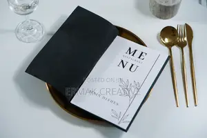 Leather Menu Folder