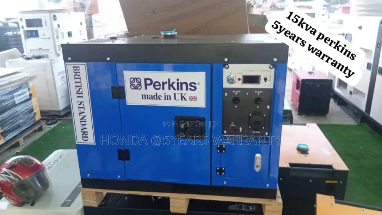Discover Strength Perkins 15kva 16500watt Generator 15kva