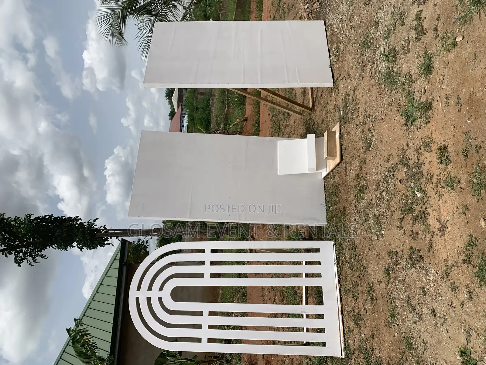 Wooden Backdrop Stands
