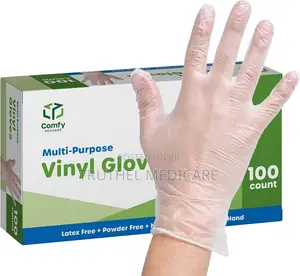 Disposable Vinyl Gloves - Powder Free