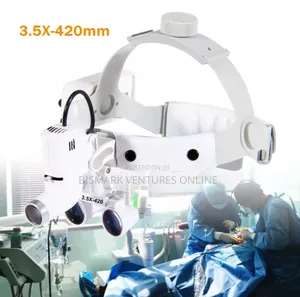 Dental 3.5x-420 Loupes Binocular Headband Medical Magnifier.