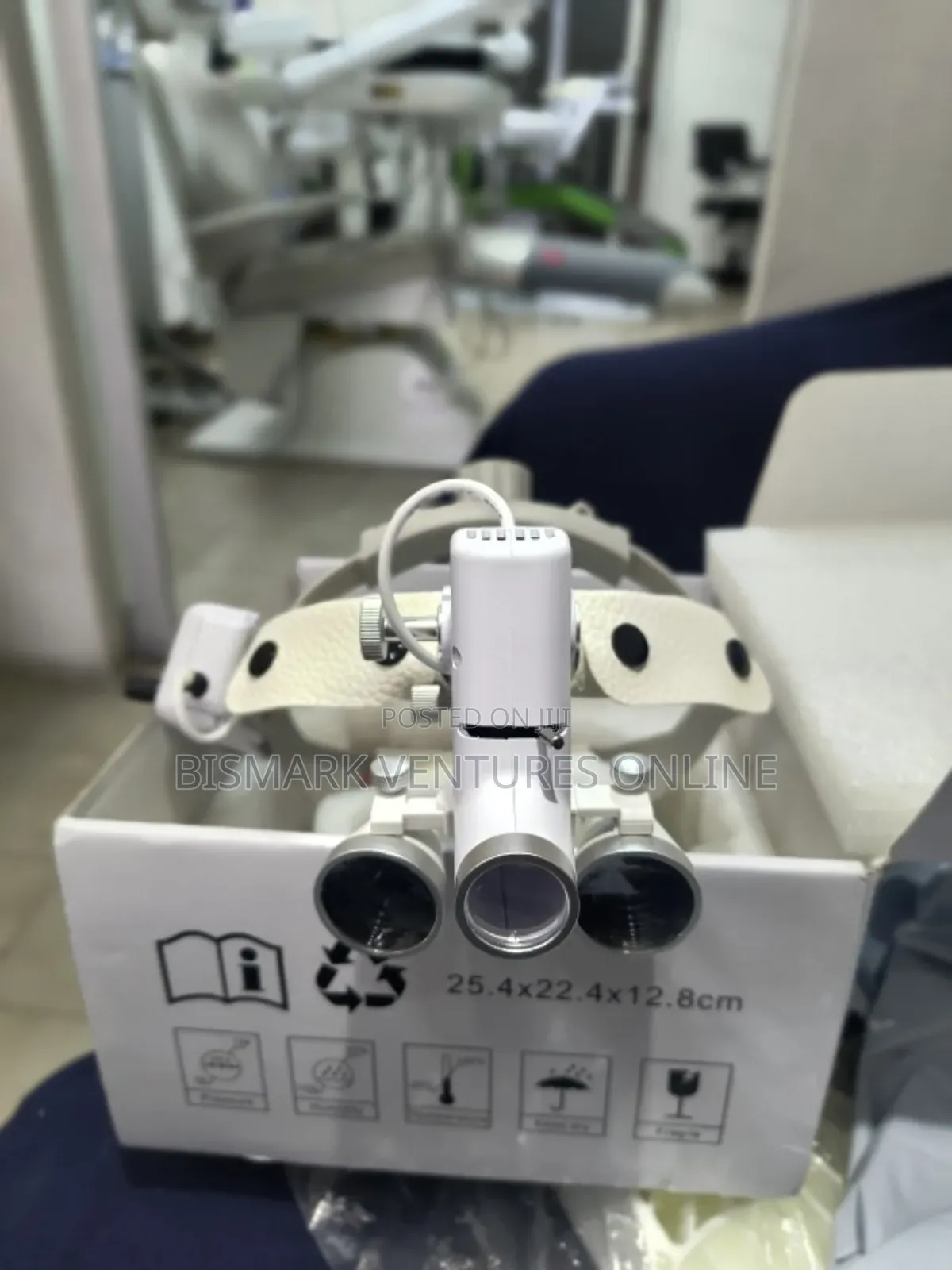 Dental 3.5x-420 Loupes Binocular Headband Medical Magnifier.