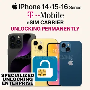 All iPhones T-Mobile Esim Unlocking Permanently