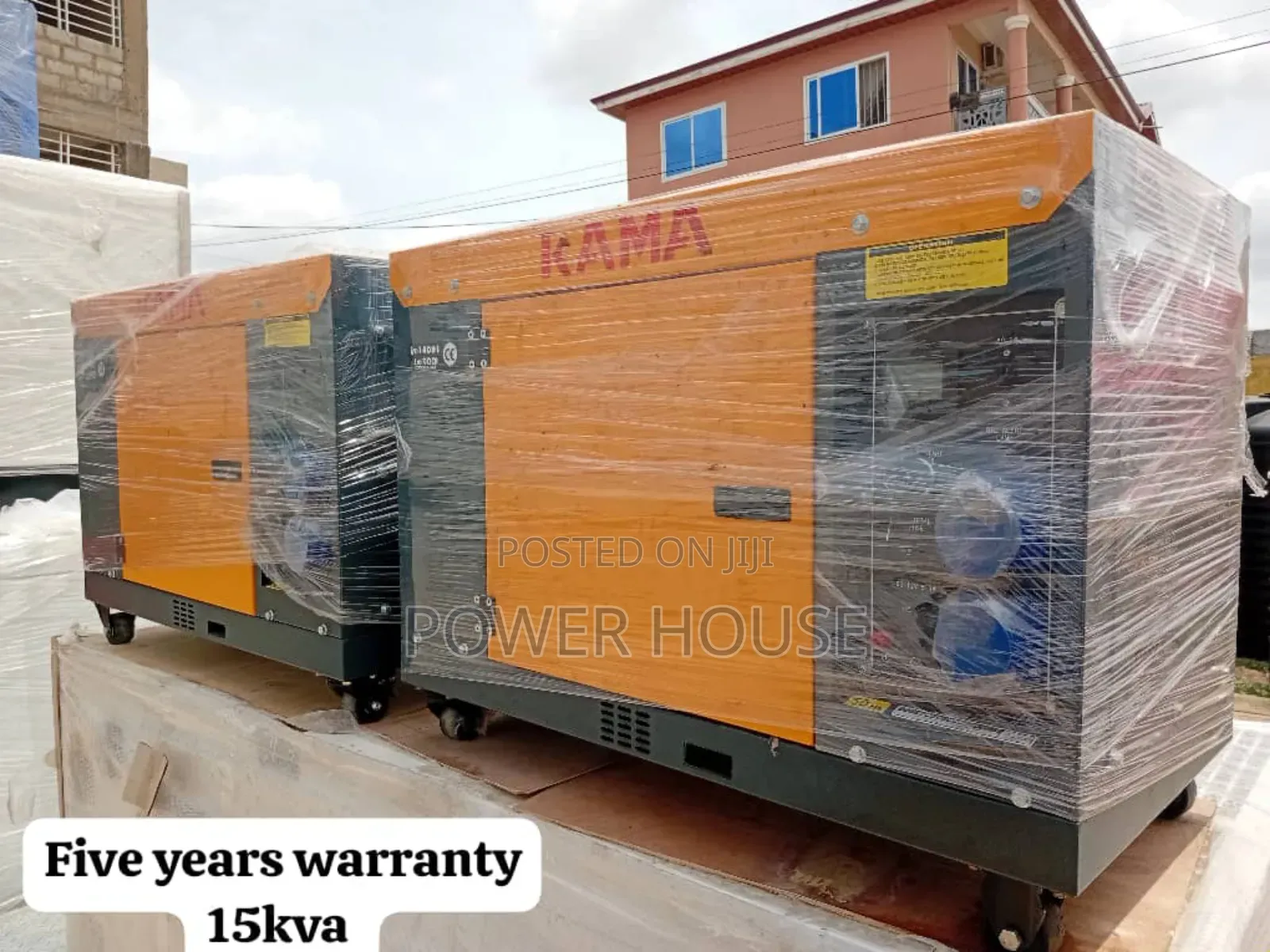 Mechanical Generation Diesel Generator 15kva Kama