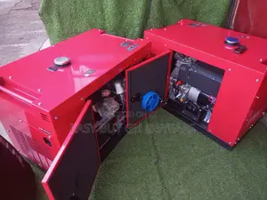 Front and Back View of 15kva Honda Diesel Generator Geneset