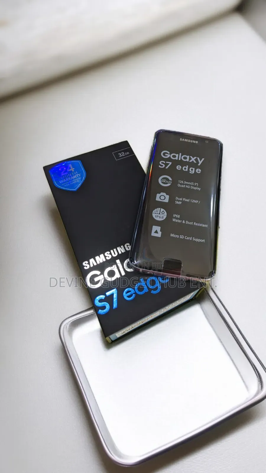 New Samsung Galaxy S7 edge 32 GB Silver