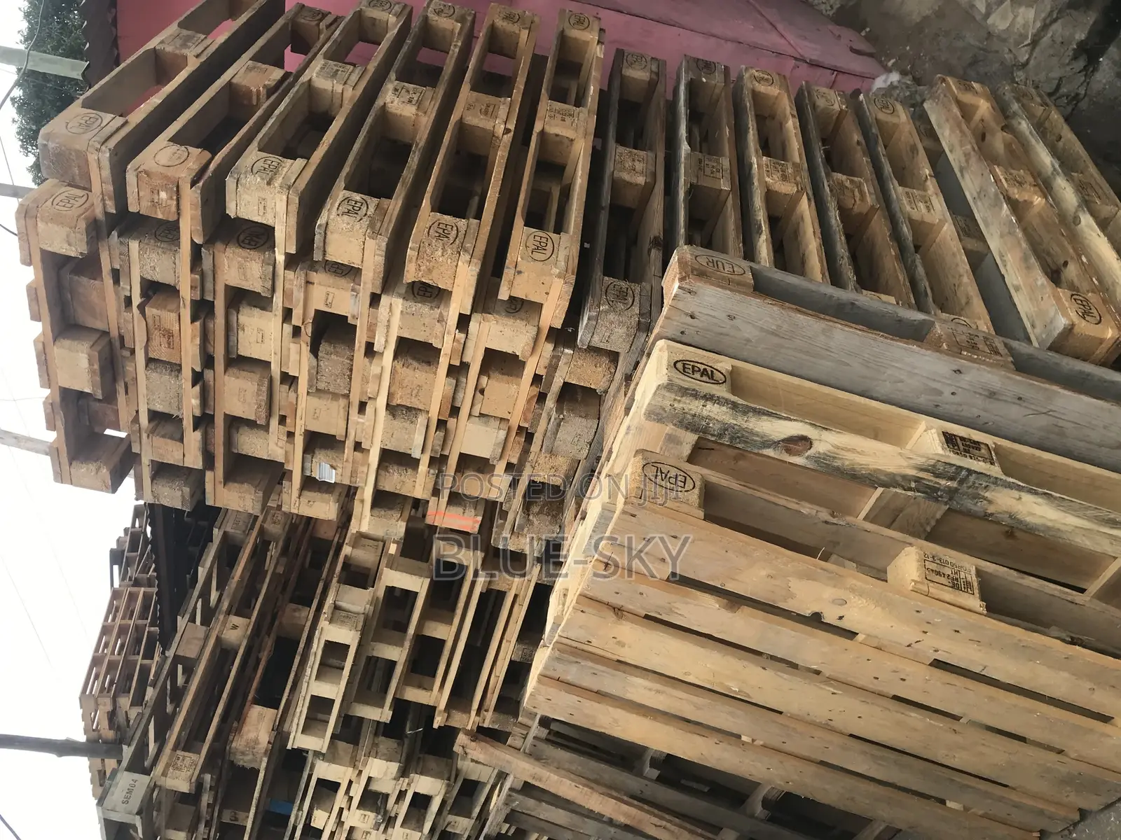 Epal Pallets 80cm by 120cm Wooden Available for Bulk