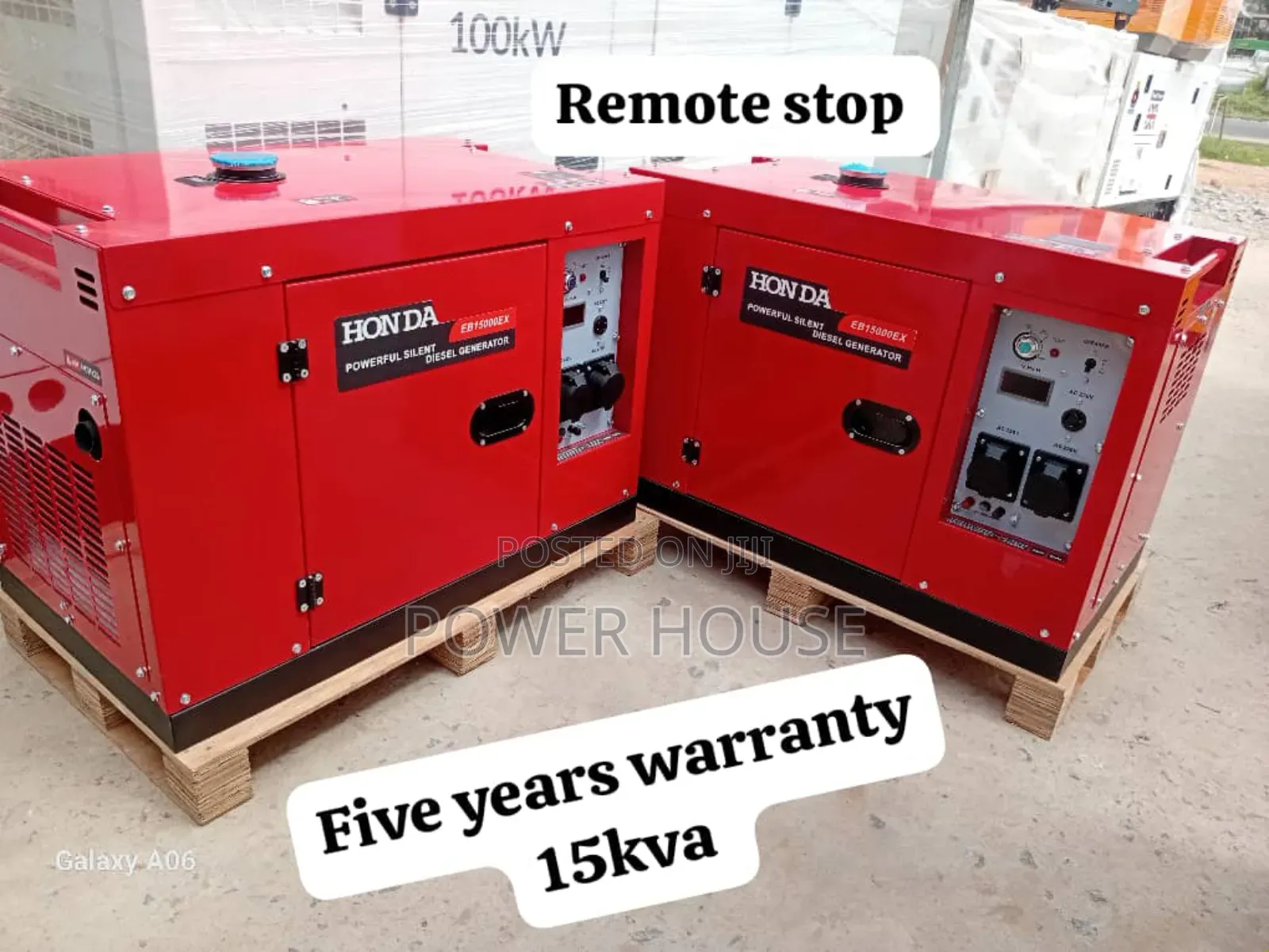 Decentralised Power Honda 15kva Generator Diesel