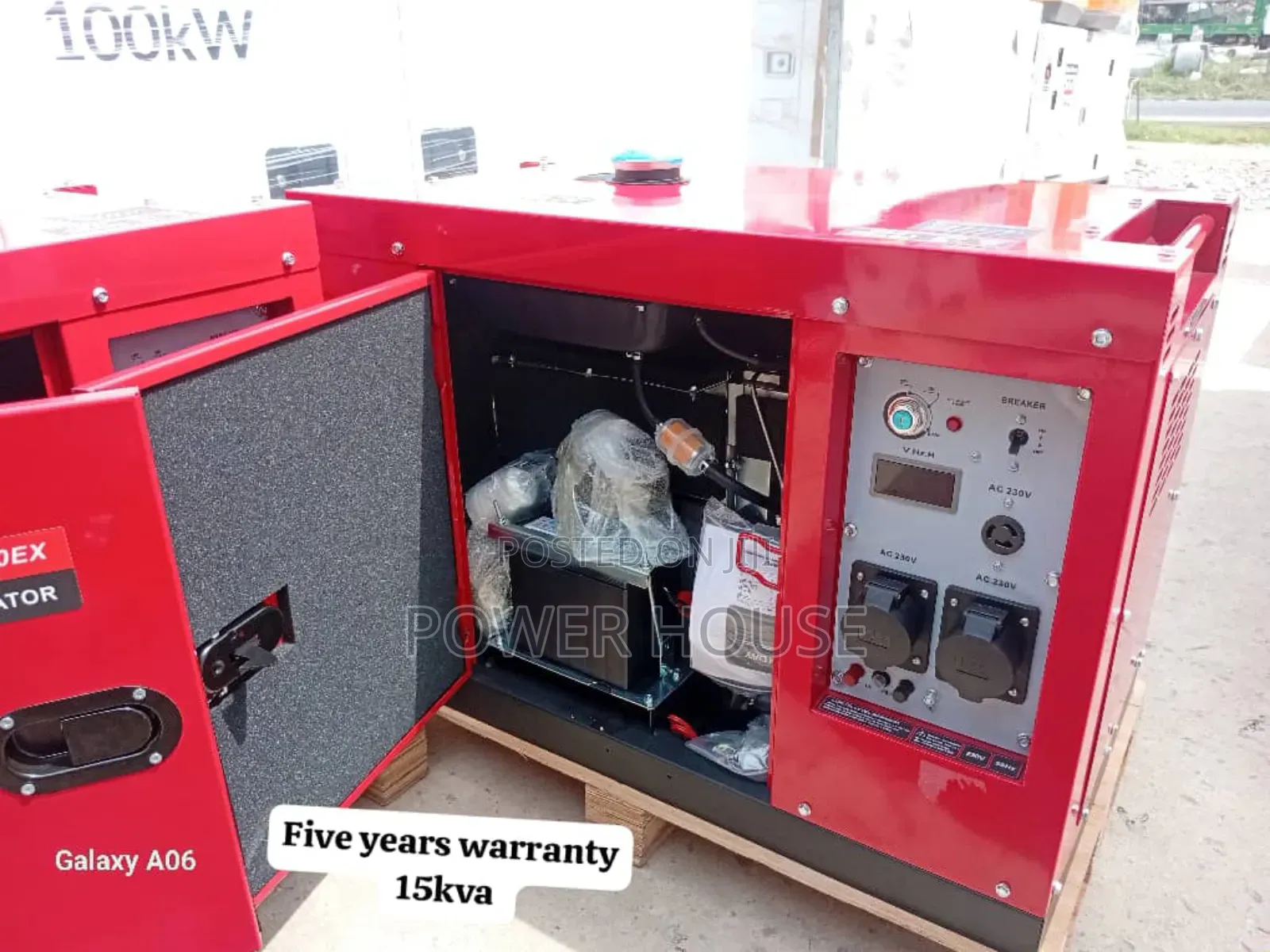 Distributed System 15kva 16500watts Honda Generator