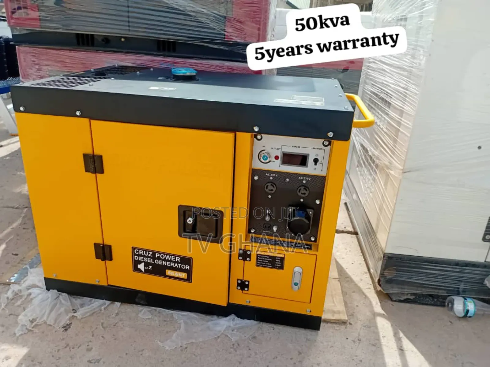Heavy and Strong Silent 50kva Cruze Power Generator