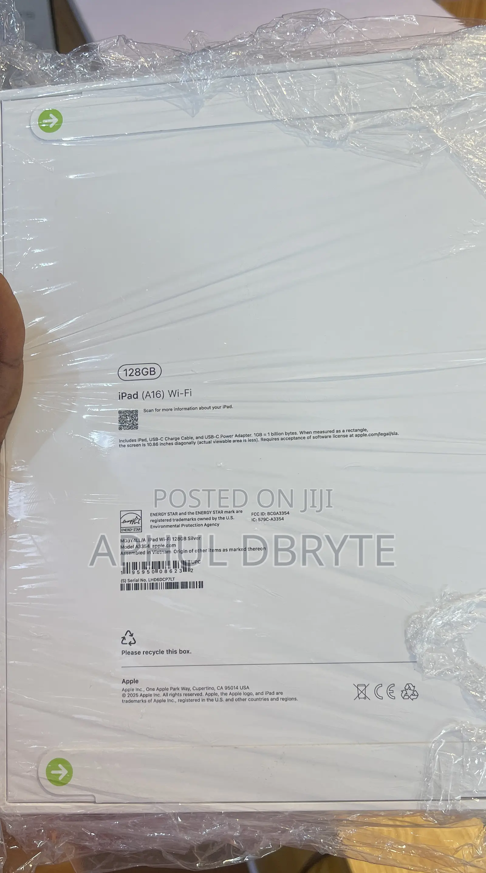 New Apple iPad (2025) 128 GB