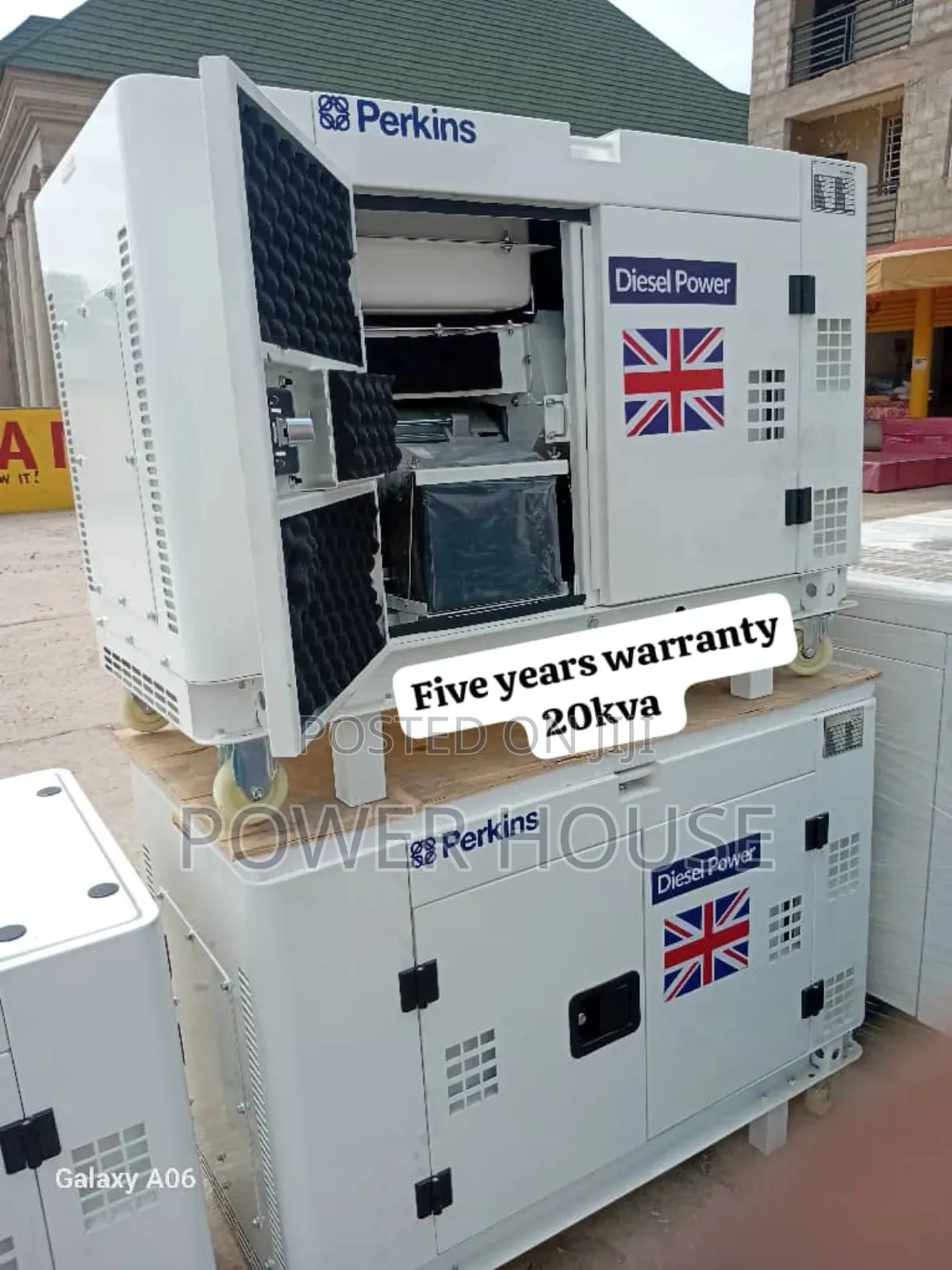 Self Powered 20kva Perkins Diesel Generator