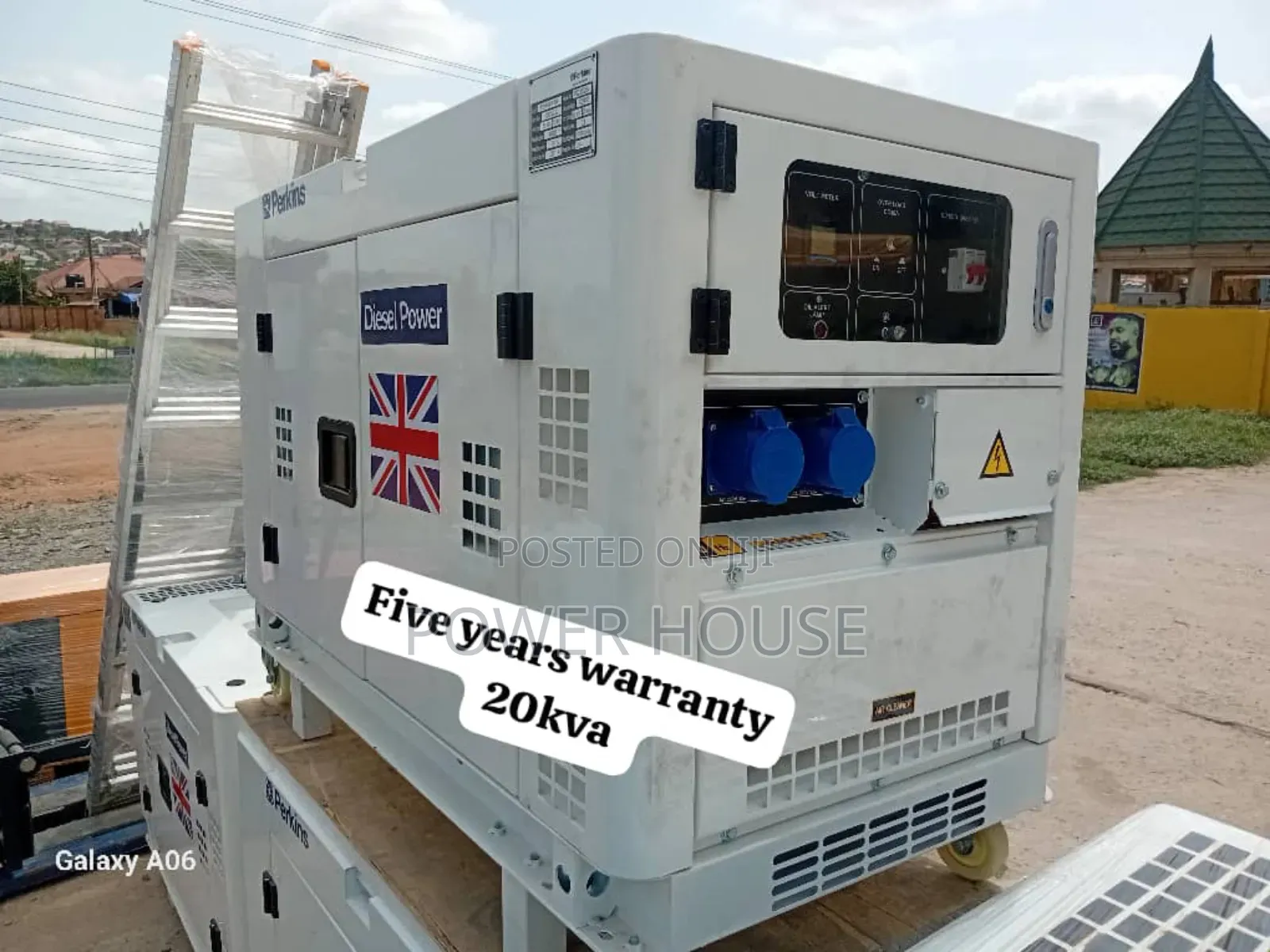 Hand Power Source 20kva Perkins Diesel