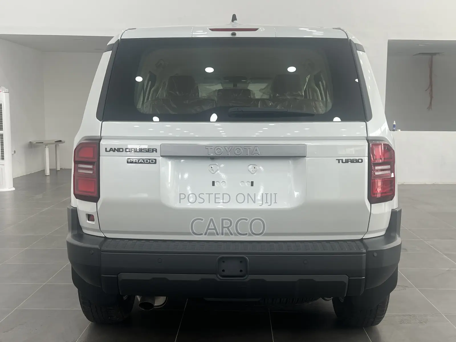 New Toyota Land Cruiser Prado 2024 White