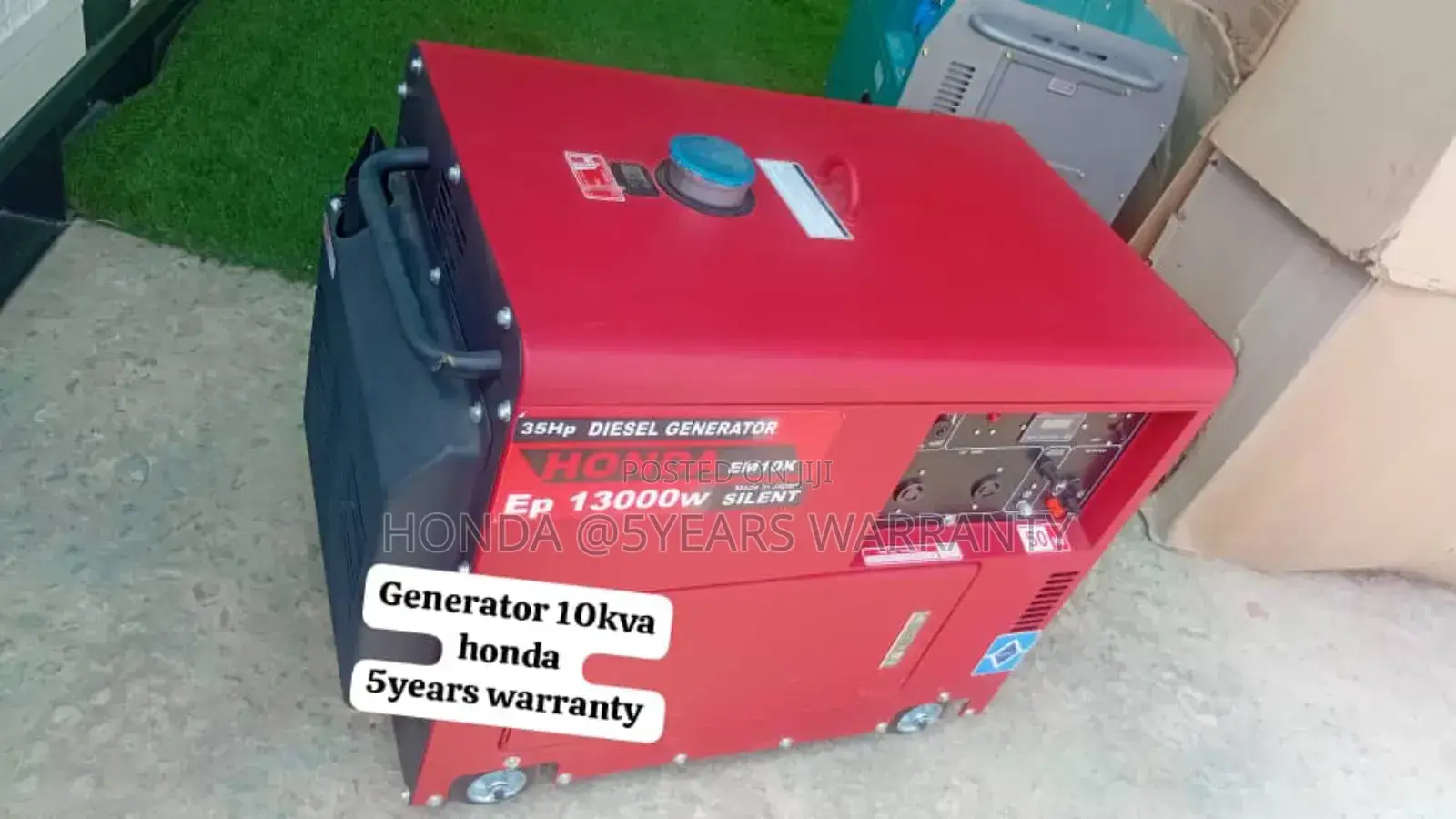 Increase Electric Flow With Honda 10kva 13000watt Diesel
