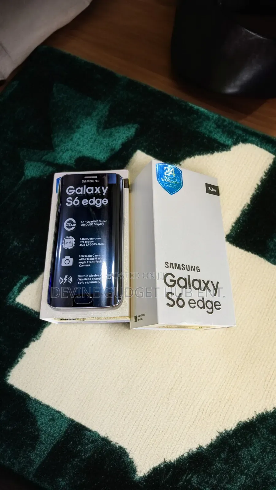 New Samsung Galaxy S6 edge 32 GB Rose Gold