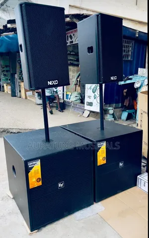 Nexo 12inches and Ev Single Bass Speakers