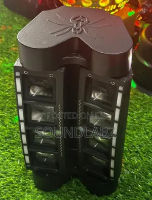 Spider Moving Head Light 8 X 10w Dj Lights With RGBW Strip