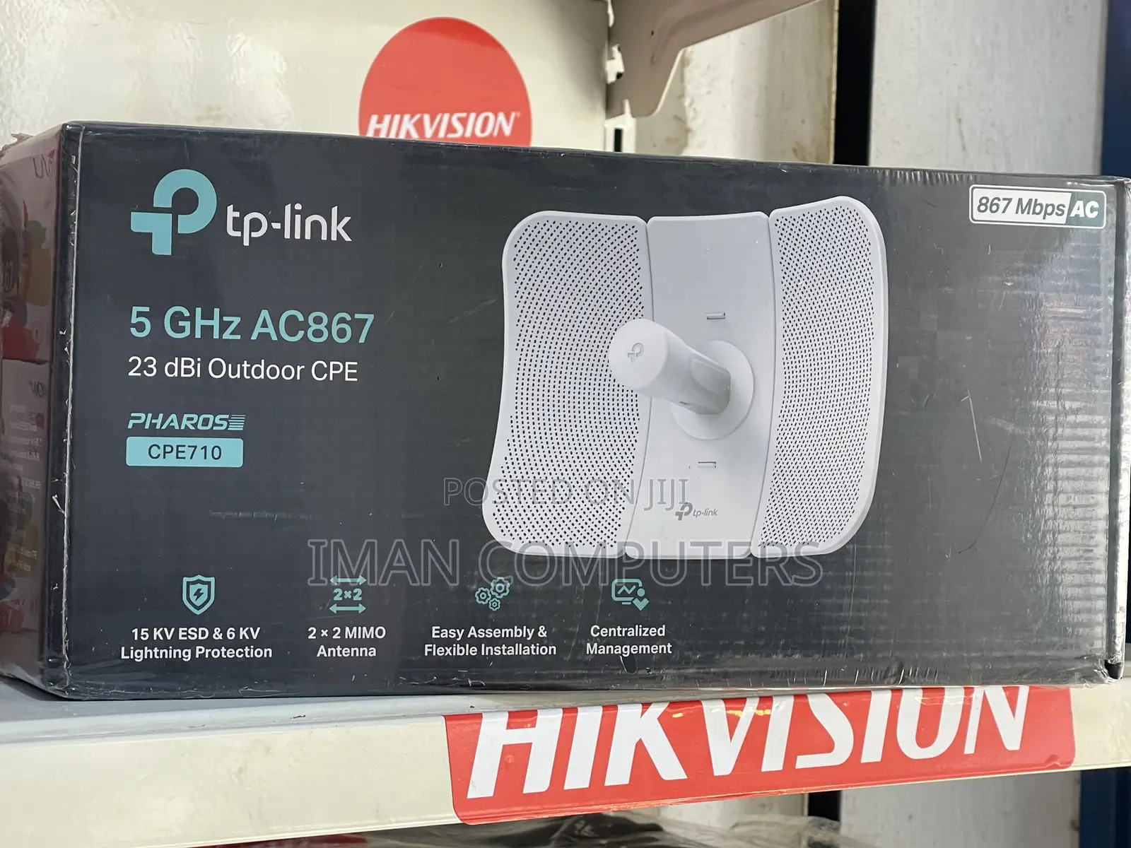 Tp-Link 5 GHZ Ac 867 23dbi Outdoor Cpe