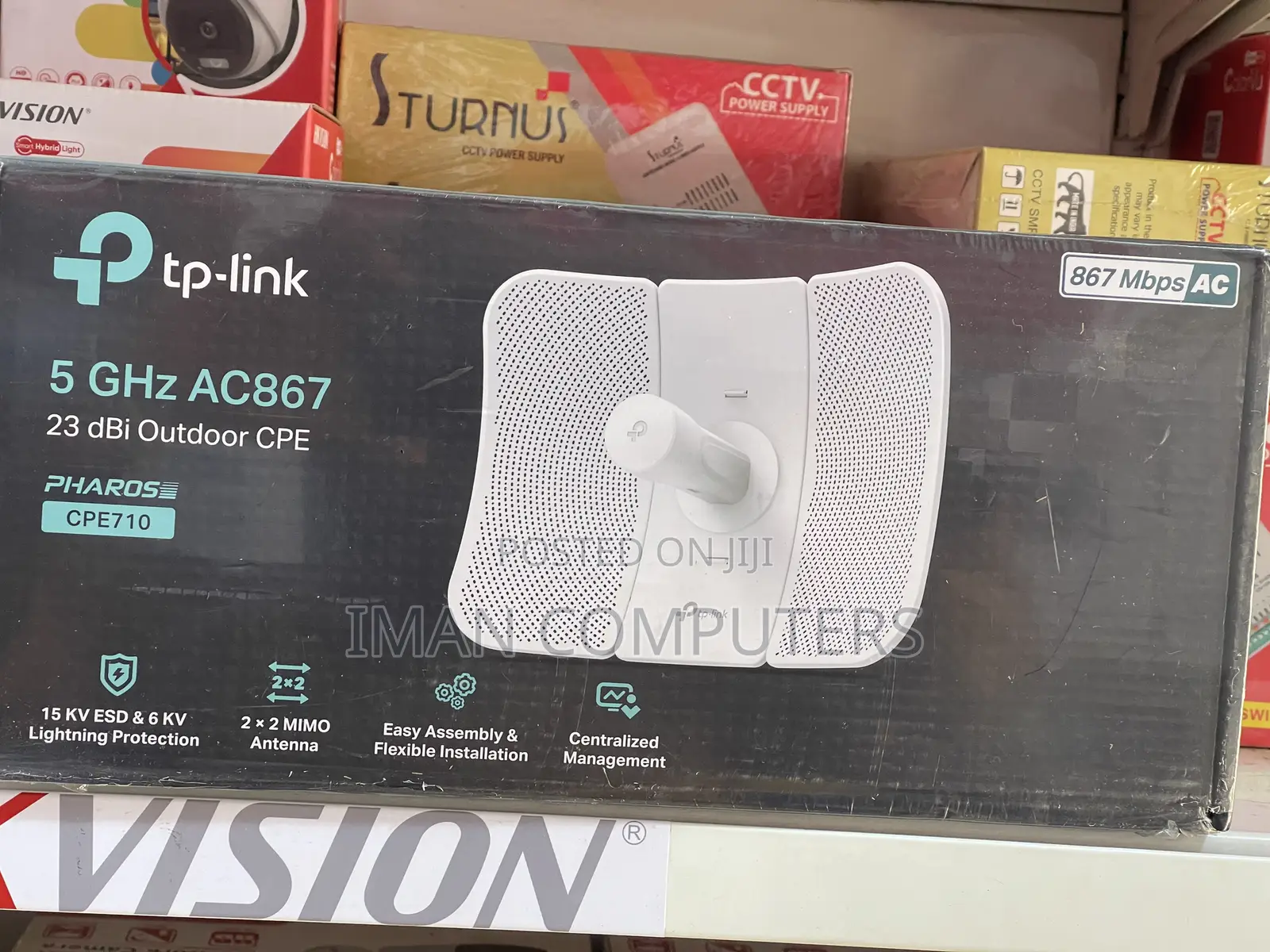 Tp-Link 5 GHZ Ac 867 23dbi Outdoor Cpe