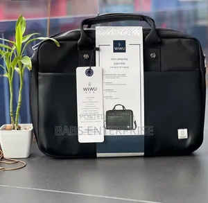 Wiwu Hali 13-14" Leather Notebook And Laptop Bag