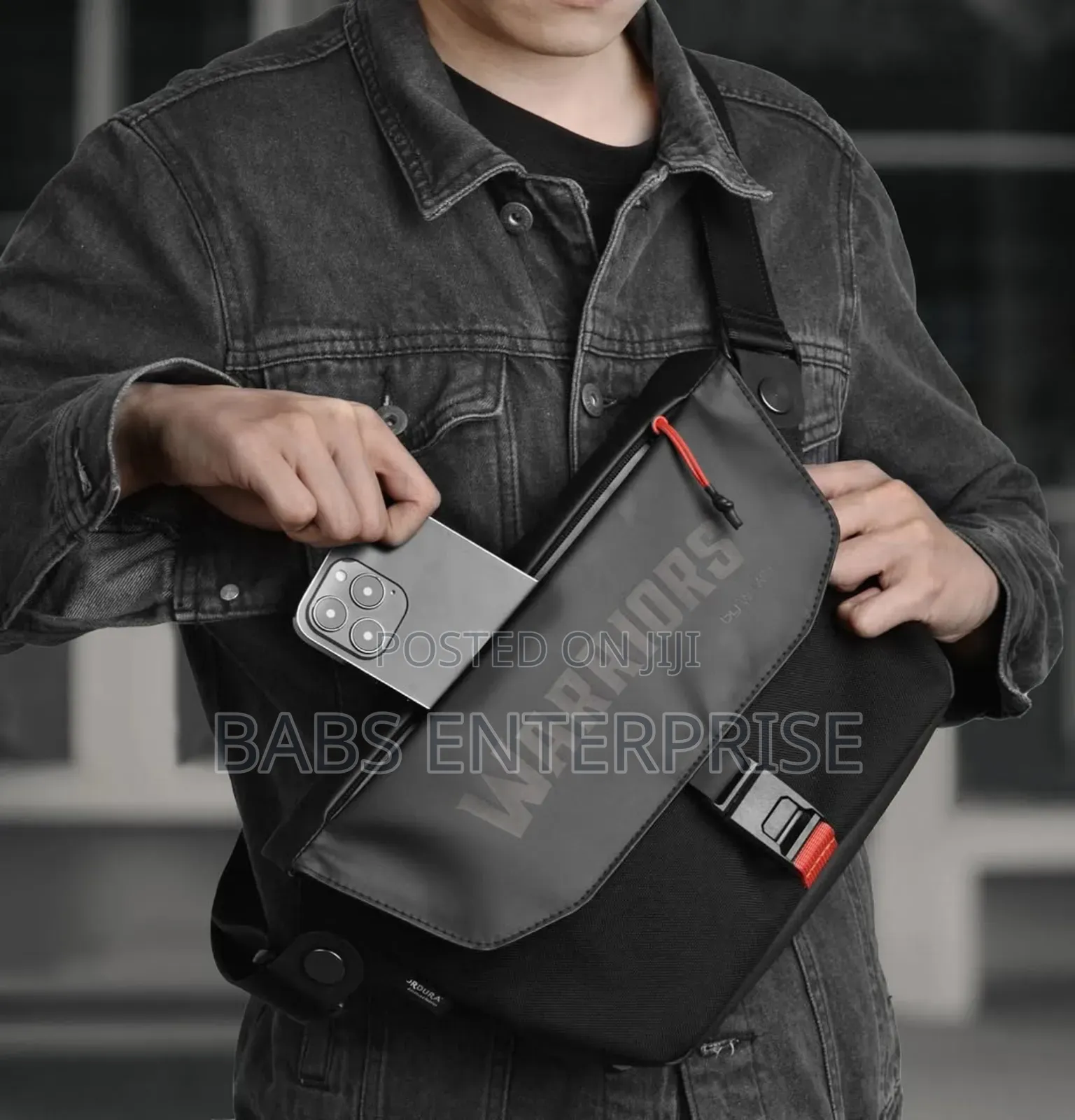 Wiwu Warrior Messenger Cross Body Bag X