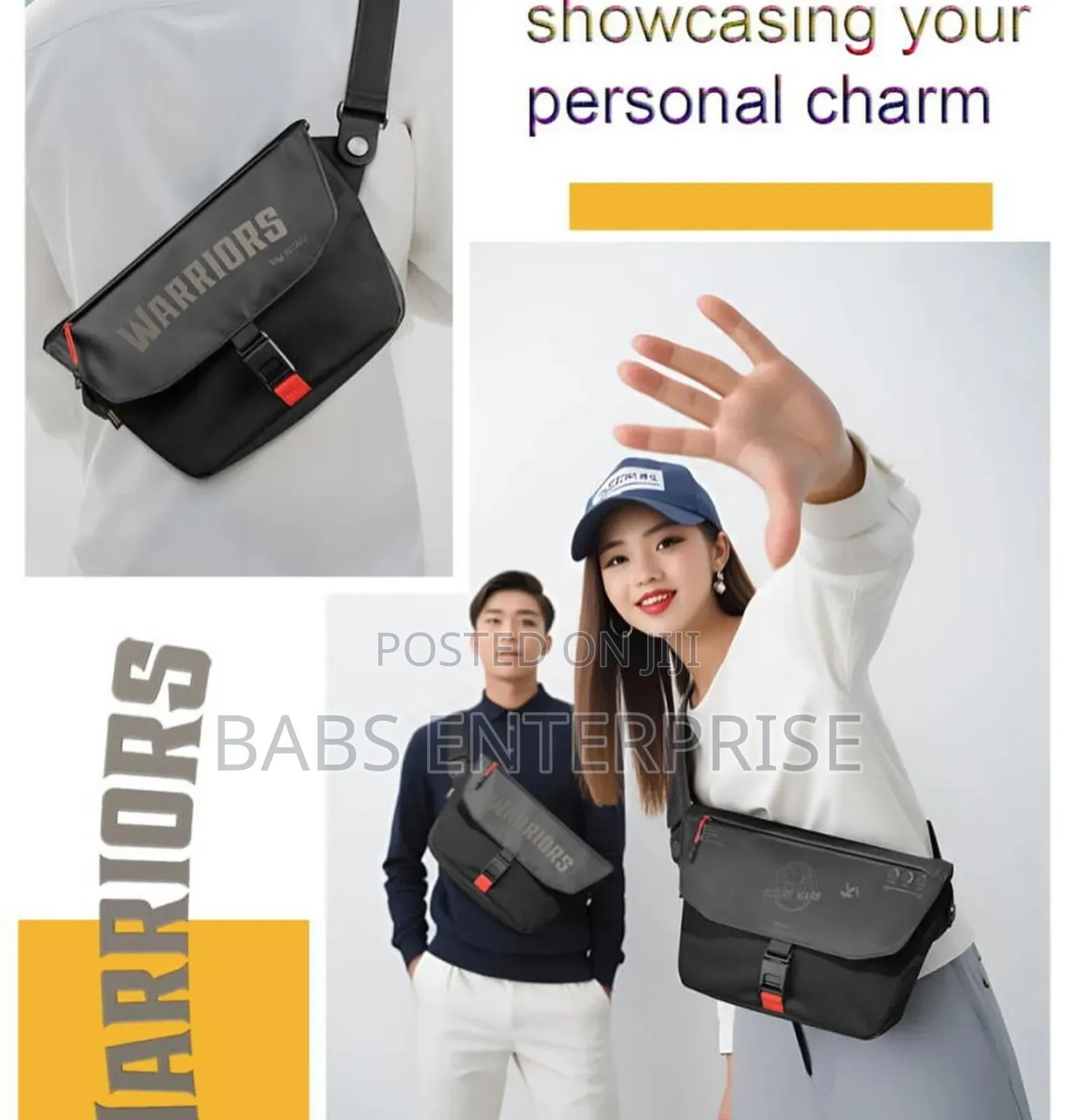 Wiwu Warrior Messenger Cross Body Bag X