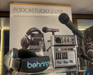 Behringer Podcastudio 2 Usb Complete Podcasting Bundle