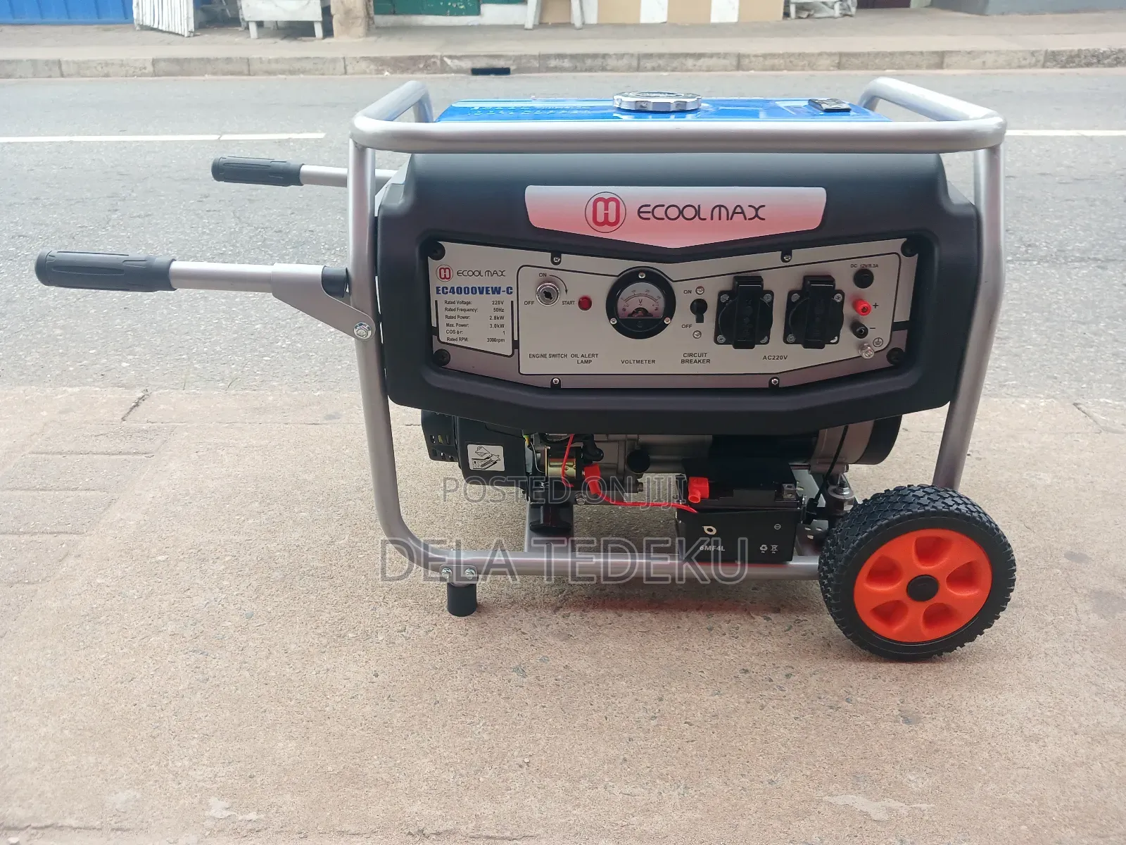 Ecoolmax 3.5kva Petrol Engine Generator/ at Caprice Bus Stop