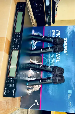 Shure Sy-404 4in1 Wireless Professional Microphone