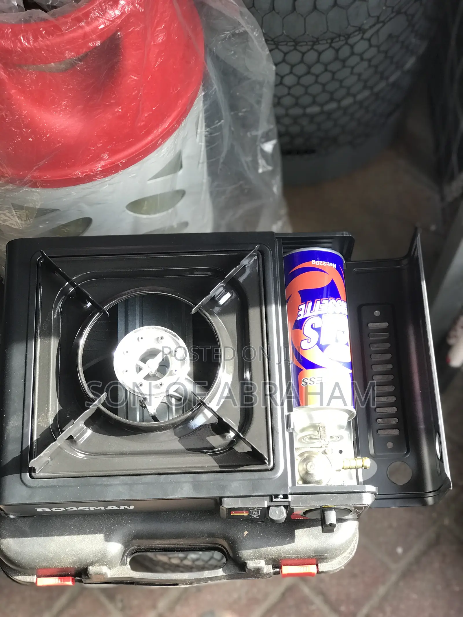 Portable Stove With 2 Portable Gas