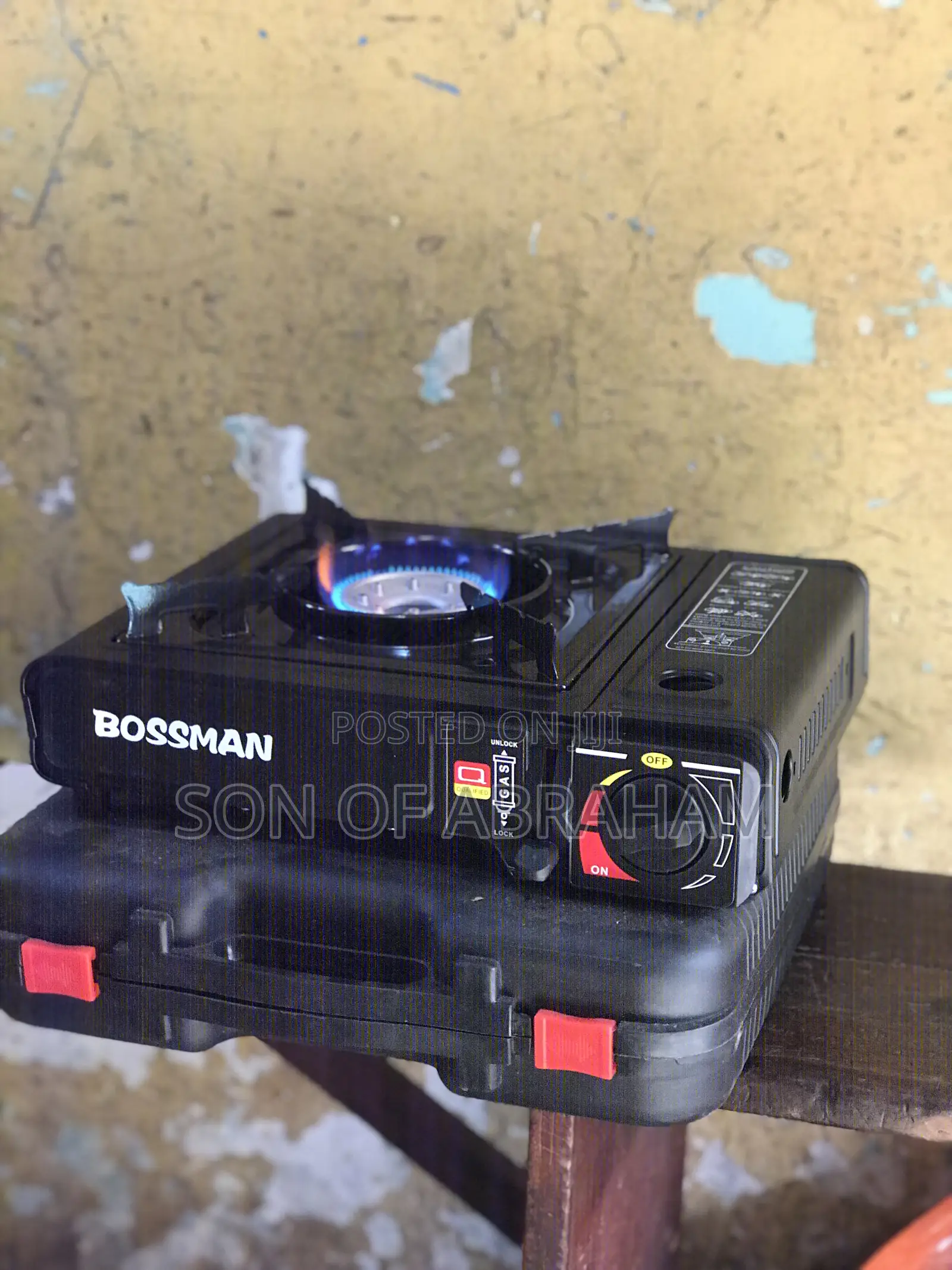 Portable Stove With 2 Portable Gas