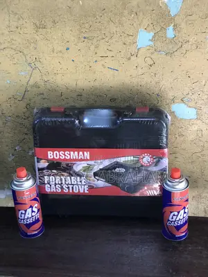 Portable Stove With 2 Portable Gas