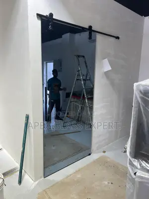 12mm Tempered Glass Door by Apexglassexpert