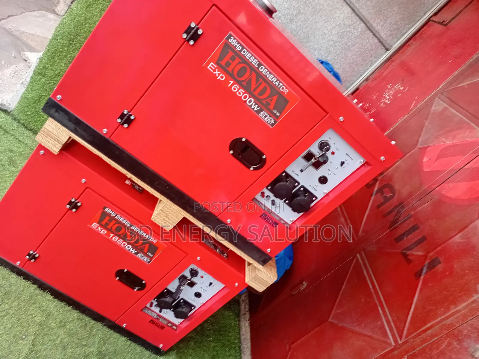 Bluster Honda Generator 15kva Remote Control Diesel