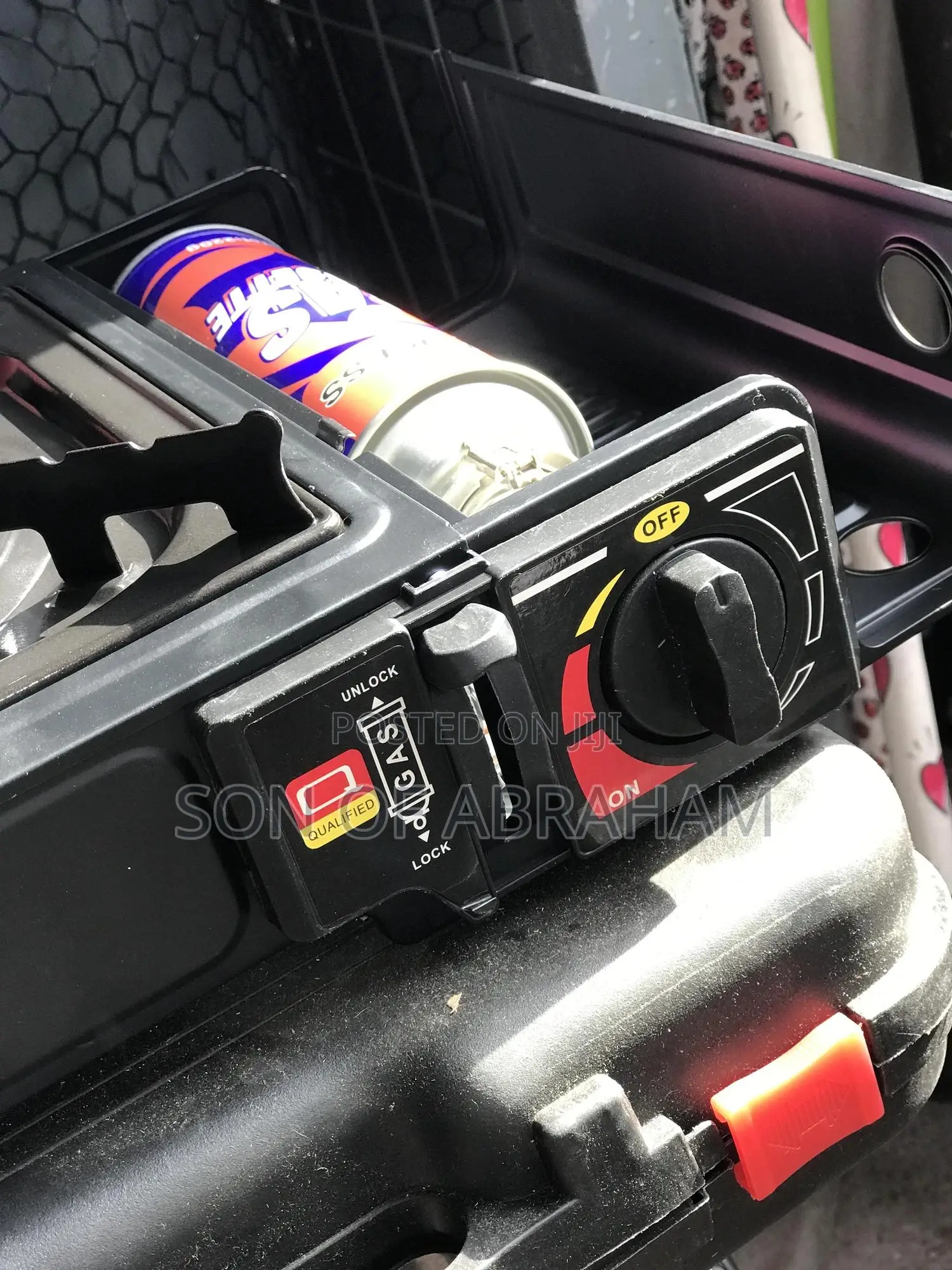 Portable Stove With 2 Portable Gas