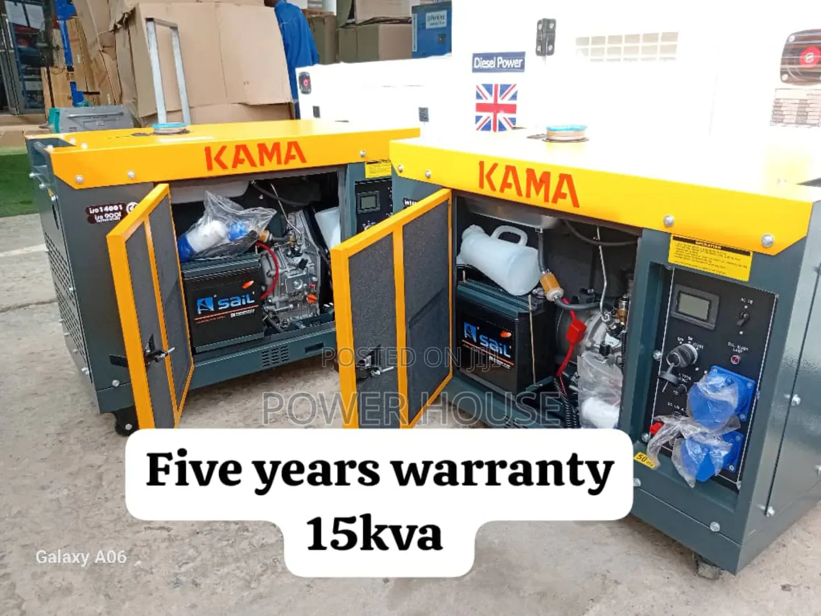 Powerful Tool 16500watts Kama Diesel Generator