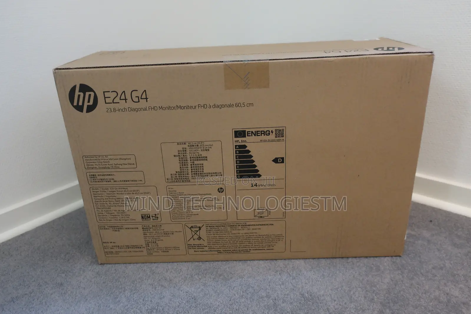 Hp Elitedisplay E24 G4 FHD Monitor