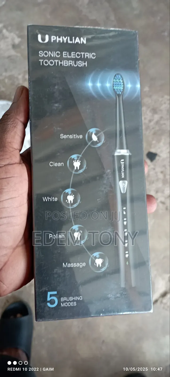Sonic Electric Toothbrush (U Phylian)