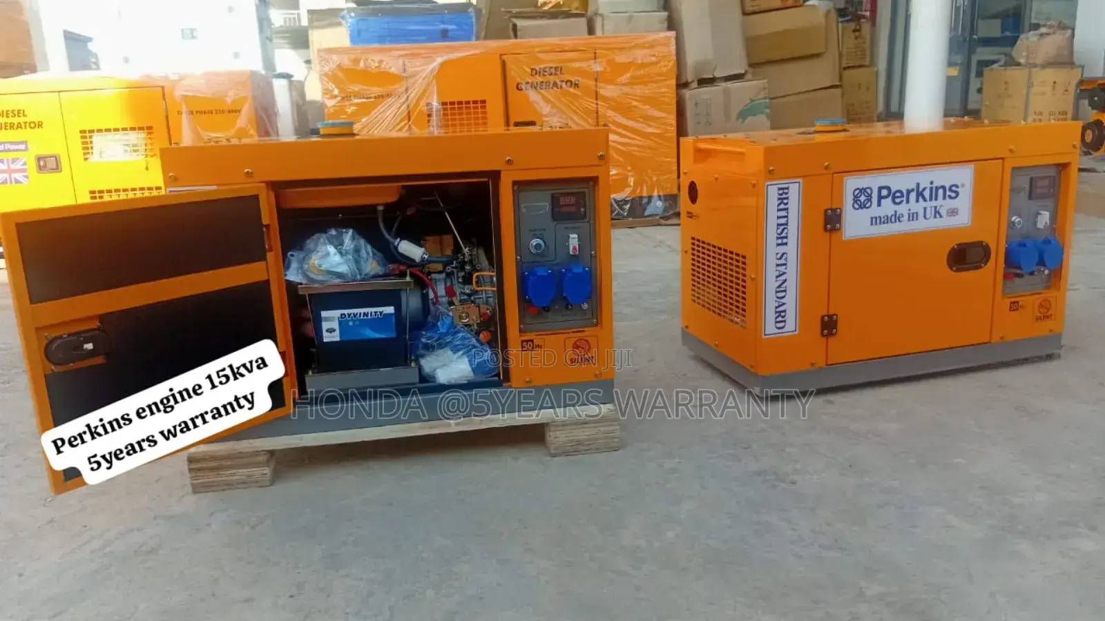 Own Your Energy Flow Perkins 15kva 16500watt Generator 15kva