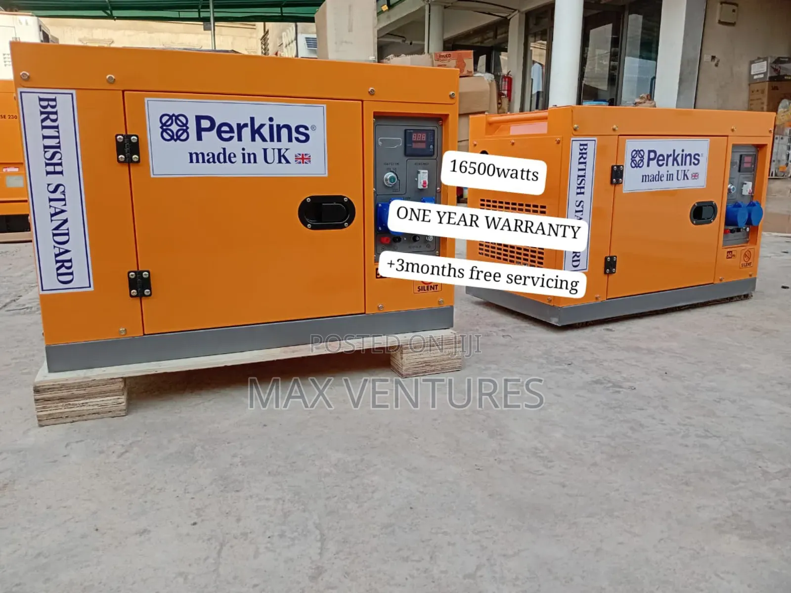 15kva Perkins Diesel Generator Bedrock Energy Systems