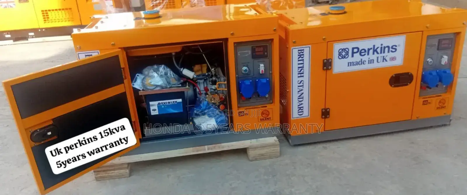 Connect to Your Power Source Perkins 15kva 16500watt 15kva