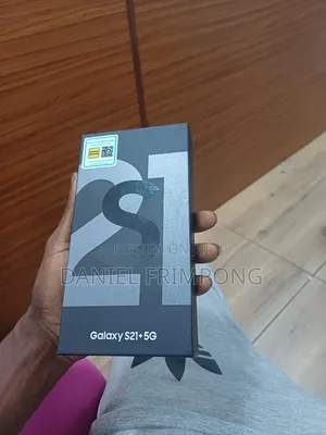 New Samsung Galaxy S21+ 5G 128 GB Black
