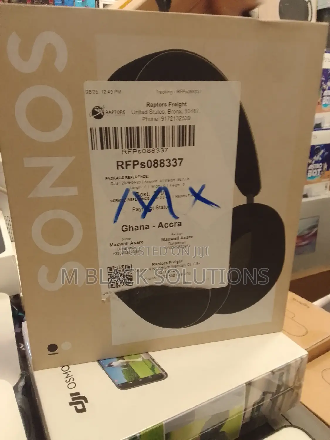 Sonos Ace Black Wireless Noise Cancellation Headphones